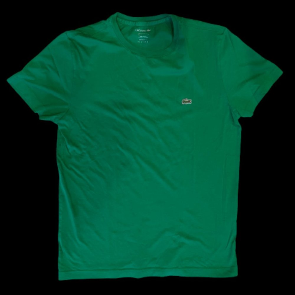 Lacoste Bright Green Crew Neck T-Shirt